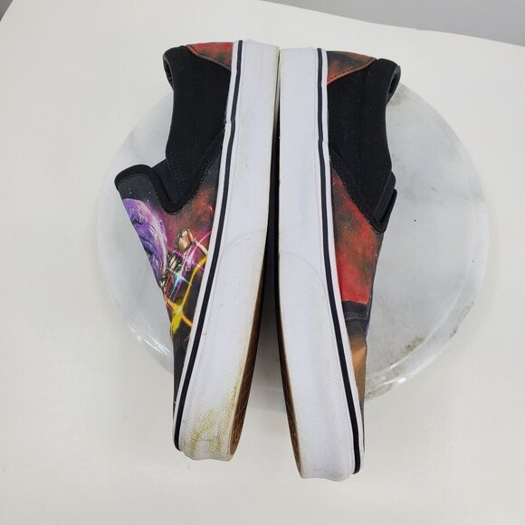 Vans X Avengers Marvel Thanos Infinity War Gauntlet Slip On Men's Shoes 10.5 - Picture 8 of 13